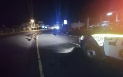 Primera noche con posibilidad de circulación en meses, deja dos personas fallecidas por hechos de tránsito