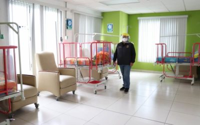 IGSS de Xela habilita área con capacidad para atender 115 pacientes positivos de COVID-19