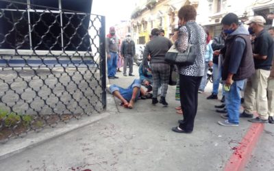 Lea cuáles han sido los últimos ataques armados en el parque central de Xela