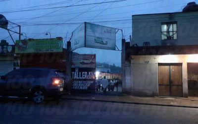Saquean taller de mecánica, en Calzada Manuel Lisandro Barillas de Xela