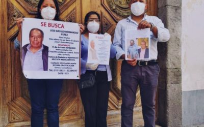 Adulto mayor cumple 8 días desaparecido