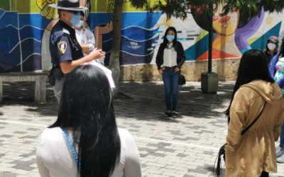 15 jóvenes quetzaltecos inician servicio cívico en Provial