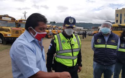 ¿Por qué reprograman revisión de buses urbanos en Xela?