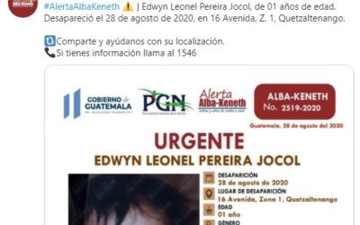 ¿Cuántas alertas Alba-Keneth ha activado este año la PGN en Quetzaltenango y Totonicapán?