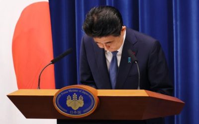 Primer ministro de Japón anuncia su dimisión por motivos de salud