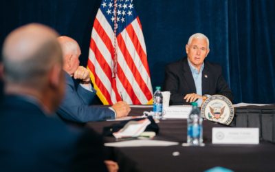 Pence acepta la candidatura: «Necesitamos cuatro años más del presidente Trump»