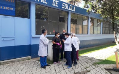 Médicos del Hospital Departamental de Sololá exigen solución a necesidades para atención de pandemia