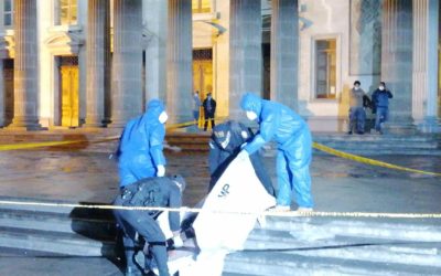 Agentes de PNC trabajan sin equipo de protección