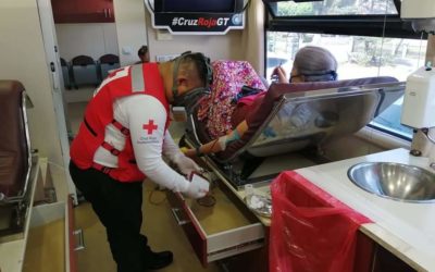 Cruz Roja Guatemalteca logra más de 100 donaciones de sangre por parte de quetzaltecos