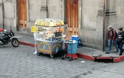 Regresan ventas de comida en carreta a las diferentes calles de Xela