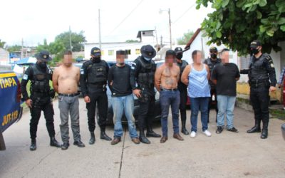 Capturados por ataque armado contra policías en Jutiapa, Guatemala. Un agente falleció tras el hecho