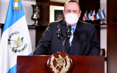 COVID-19 | Presidente de Guatemala refiere que curva de contagios va a la baja en algunos departamentos