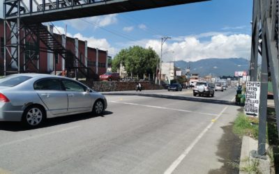 Disminuyen accidentes viales en la Calzada Manuel Lisandro Barillas