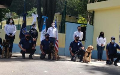Inauguran unidad K9 de la Secretaría de Bienestar Social (SBS)