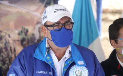 Presidente Alejandro Giammattei da positivo a la prueba de COVID-19