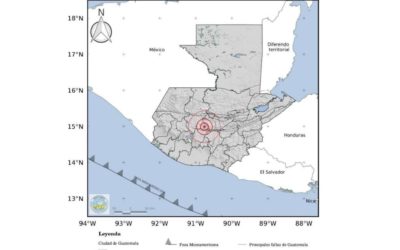 Insivumeh reporta dos sismos este domingo en Guatemala