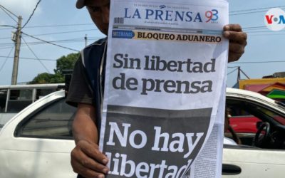 EE.UU. denuncia acciones contra la libertad de prensa en Nicaragua