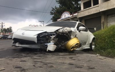 Multiple colisión ocurre en La Esperanza, Quetzaltenango