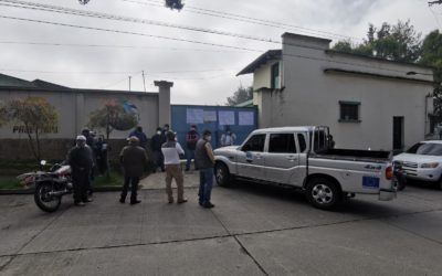 Trabajadores del MAGA manifiestan para exigir pago de salarios