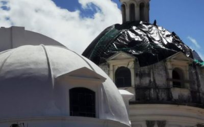 Reconstrucción de cúpulas de Catedral del Espíritu Santo durará un año