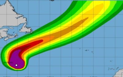 Huracán Épsilon pasaría cerca de Bermudas