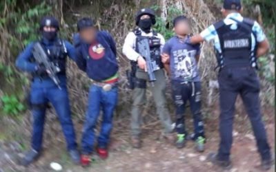 Liberan a joven de 18 años y capturan a dos presuntos secuestradores