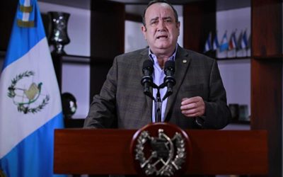 Giammattei supera el COVID-19. El presidente, en el mismo mensaje ratifica medidas contra migrantes