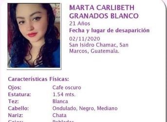 Mujer asesinada en San Juan Ostuncalco tenía activada alerta Isabel-Claudina