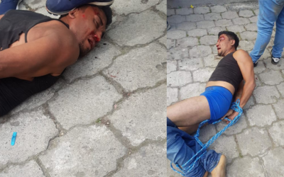 Hombre subió a viviendas para evitar ser vapuleado luego de asaltar a mujeres, no lo logró y fue capturado