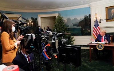 Trump dice que dejará la Casa Blanca si Biden gana la votación en el colegio electoral