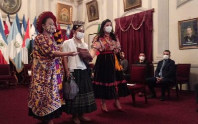 Juramentan a Flor Nacional de Pueblo Maya, en medio de la emergencia climática y de la pandemia