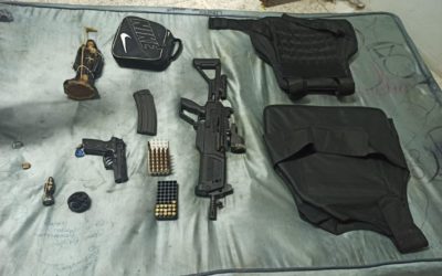 Localizan armamento de criminales