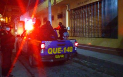 Dos menores de edad y 37 detenidos más por la PNC por ser presuntos responsables de cometer actos vandálicos en manifestación