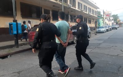 Robo vehículo y luego de 20 minutos fue capturado por la PNC