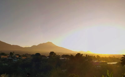 Amanecer, Volcán Santiaguito, frío, Quetzaltenango. La combinación perfecta, observe aquí fotografías