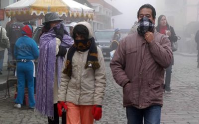 Temperatura descenderá esta semana, habilitarán albergues para la población que así lo necesite