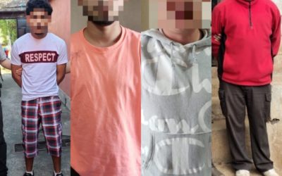 Cuatro capturados por la Fiscalía Contra Delitos Transnacionales