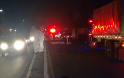 Bomberos creen que exceso de velocidad es la principal causa de aumento de accidentes en La Esperanza
