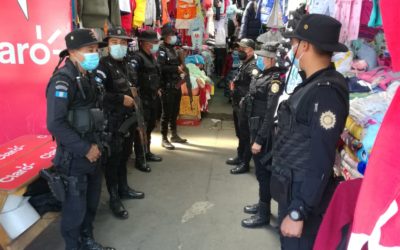 PNC desarrolla operativos en Xela como parte de plan navideño