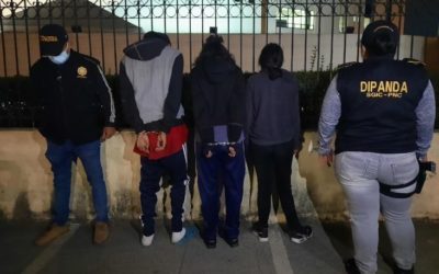 ¿Cuántas capturas reporta PNC en el departamento de Quetzaltenango?