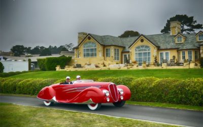 Regalo visual de fin de año. El Delahaye 165 Cabriolet
