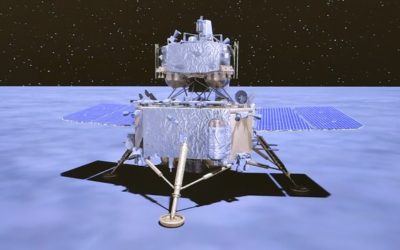 Sonda china Chang’e 5 ha alunizado este 01 de diciembre, traerá primeras muestras de la Luna en 44 años