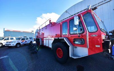 Protocolo en el que participó el presidente de Guatemala, para recibir motobomba