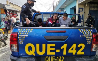 Capturan a sicarios en ruta Cito-Zarco, Quetzaltenango