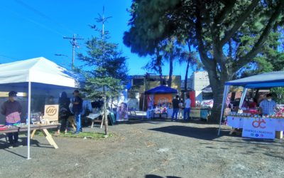 Apoyan al emprendedor local en bazar navideño de Xela