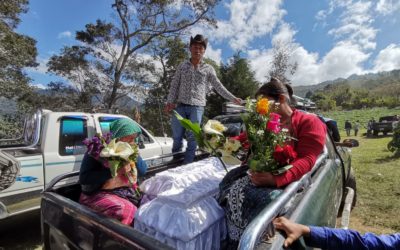 Luto en el Caserío Santa Isabel de Tajumulco, luego de accidente de tránsito