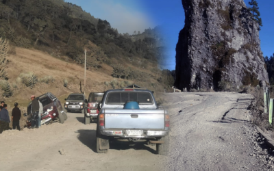 La Ruta Nacional 09 en Huehuetenango, olvidada por varios gobiernos, hoy es un peligro para pilotos