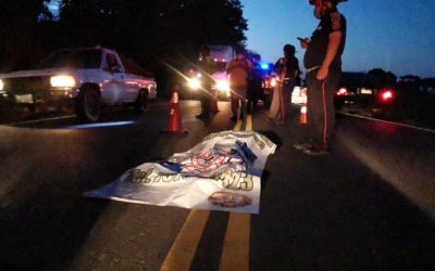 Suchitepéquez: Menor de 13 años pierde la vida tras ser atropellado en la ruta CA-2 Occidente