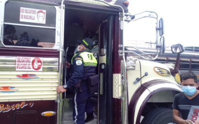 PMTQ acciona este sábado en Xela, contra pilotos de buses que incumplen requerimientos