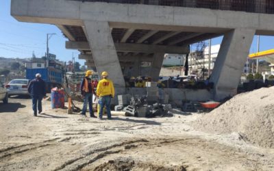 50 por ciento de avance en construcción de paso a desnivel en Cuatro Caminos
